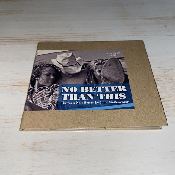 No Better Than This Rare Promotional Advanced CD John Mellencamp Rounder - Picture 1 of 4